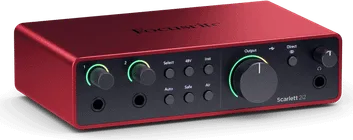 Focusrite Scarlett 2i2 4th Gen